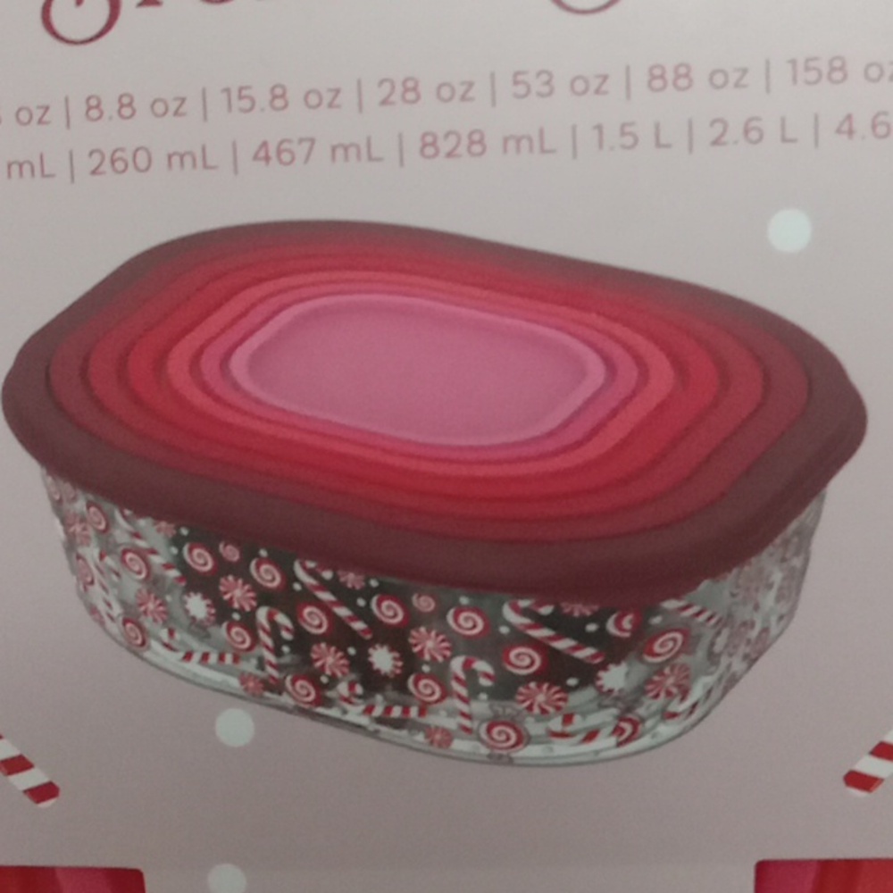 Core Christmas Nested Food Storage Set - Picture 3 of 8